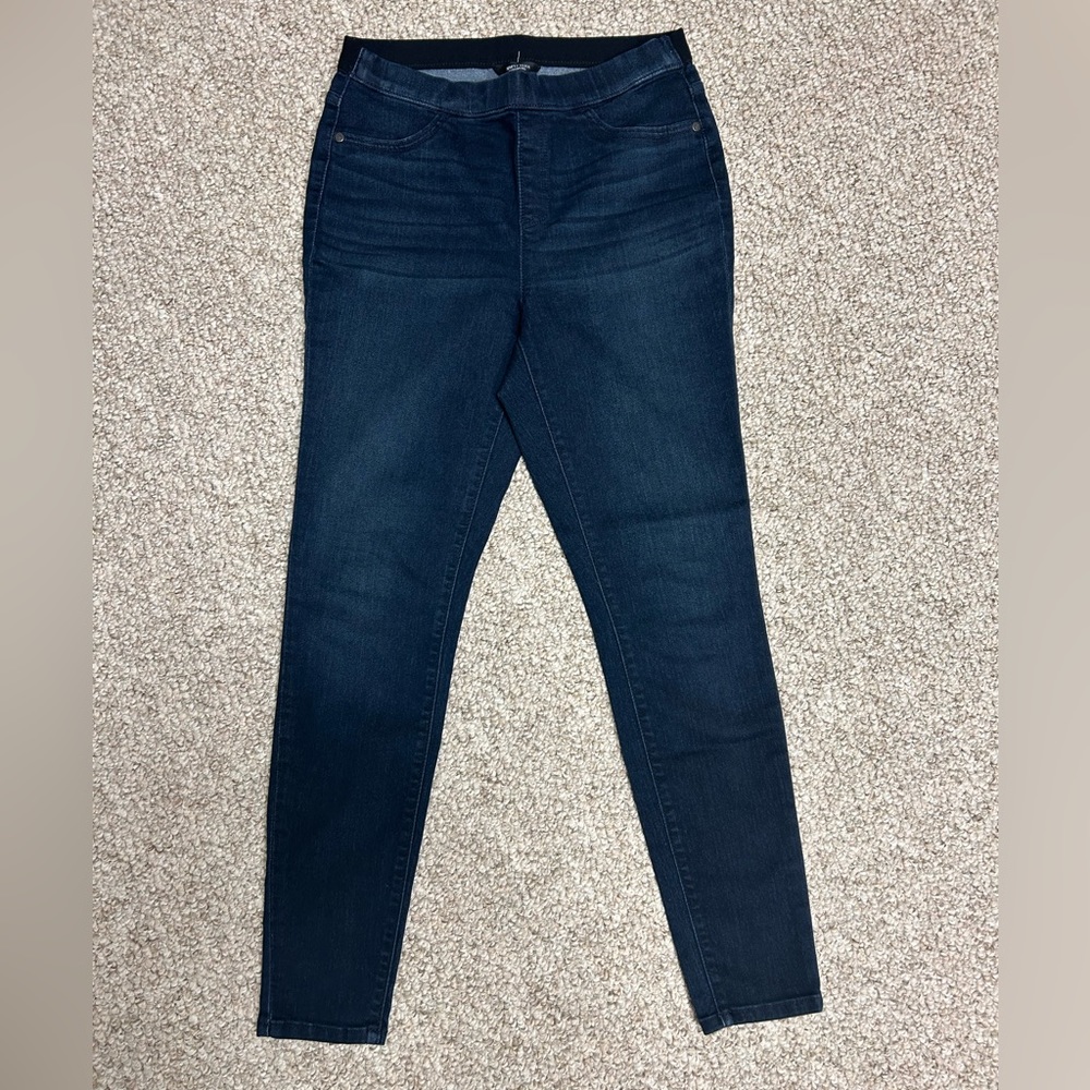 Simply Vera Verawang Mid-Rise Shaping Denim Leggings Size 8
